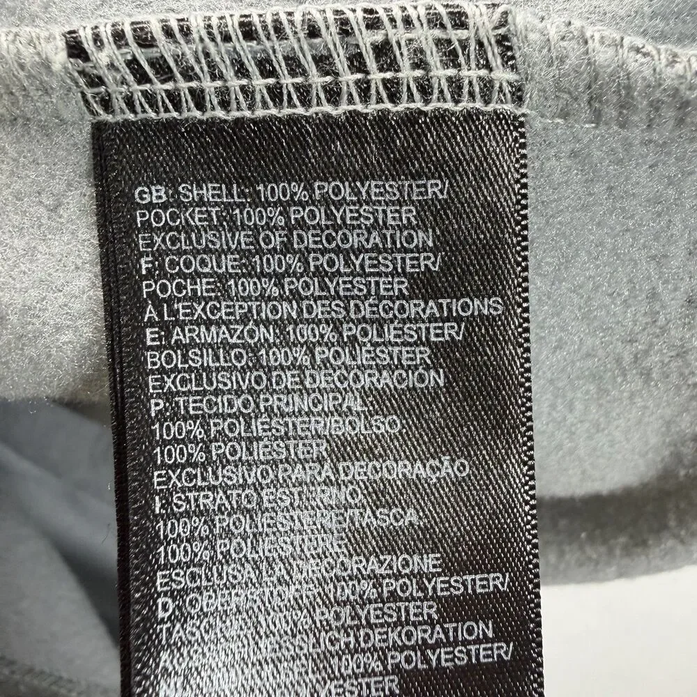 The North Face measurements under